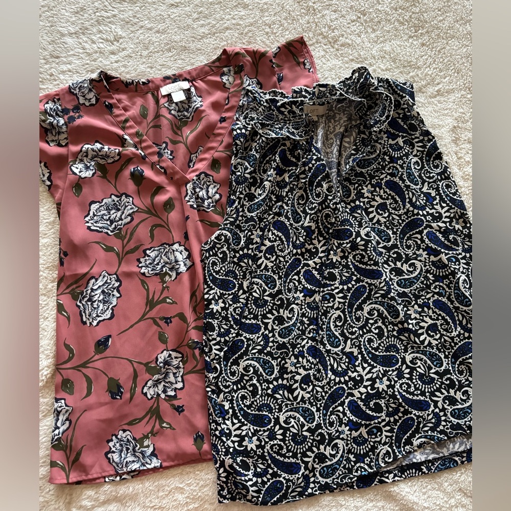Beautiful LOFT Blouse Lot in Medium